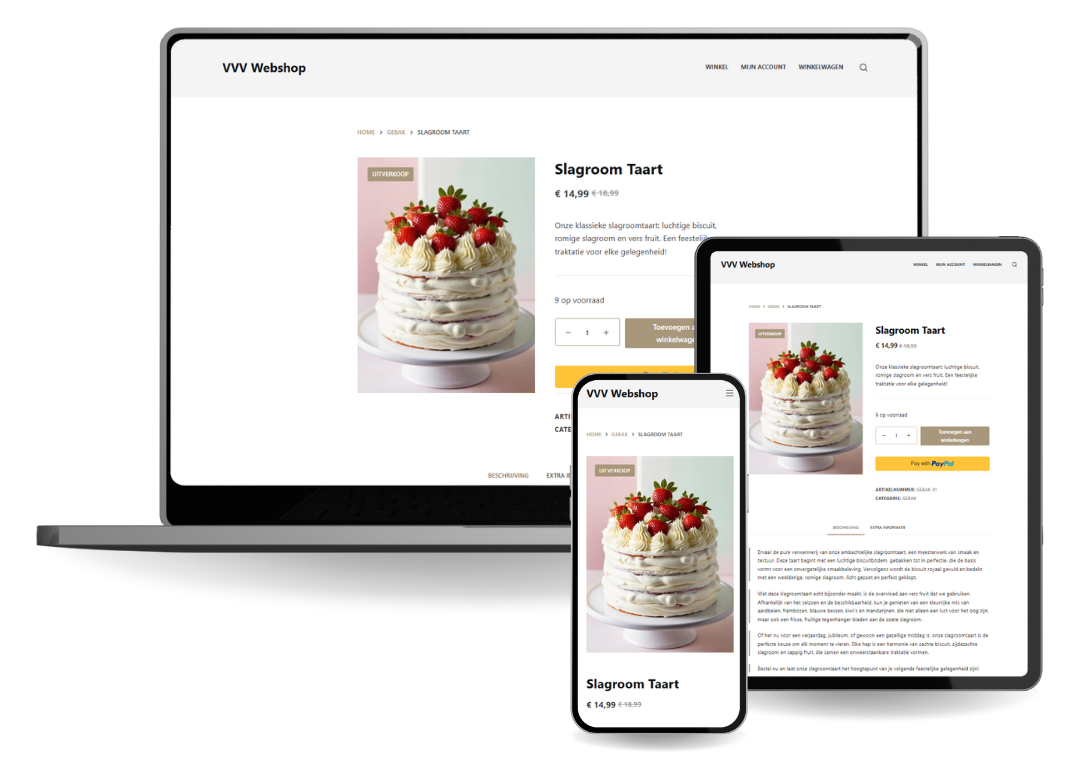 Webshop Product